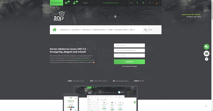 Zaphosting Website